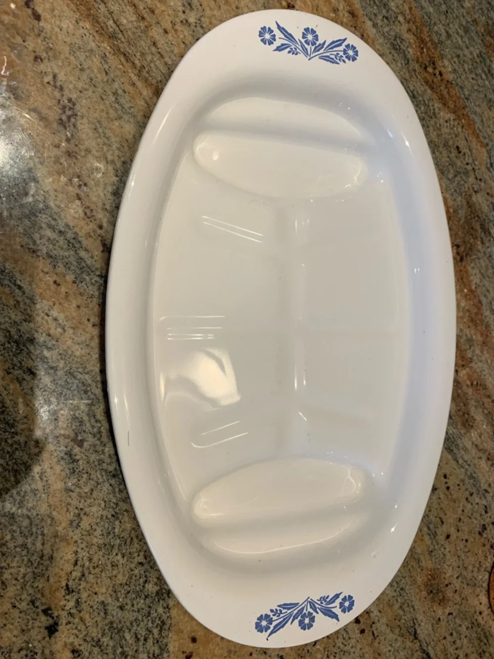 Vintage Corning ware meat platter